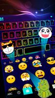 Led Neon Color Keyboard Theme screenshot 2