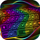 Fond de clavier LED Neon Glow APK