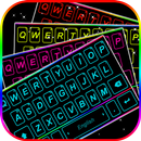 Fundo do Teclado LED Neon Ligh APK