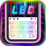 Fundo do Teclado LED Neon ícone