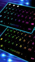 Latar Belakang Keyboard LED Fl poster