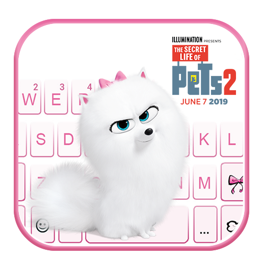 Tema Keyboard Life Of Pets 2 Gidget