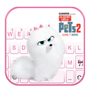 Thème de clavier Life Of Pets 2 Gidget APK