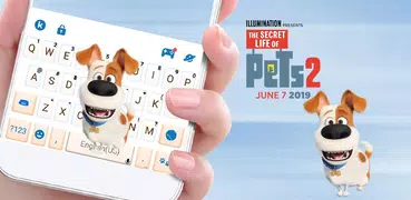 Life Of Pets 2 Max Tema de teclado