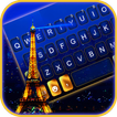 Fundo do Teclado Light Eiffel 