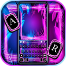 خلفية الكيبورد Light Neon APK