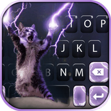 Fundo do Teclado Lightning Cat ícone
