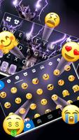 Fundo do Teclado Lightning Cat imagem de tela 3