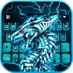 Lightning Neon Dragon Tema de