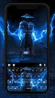 Fundo do Teclado Lightning Nin Cartaz