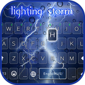 Lightingstorm Tema de teclado icono