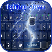 Lightingstorm Toetsenbord Them-icoon