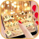 Golden Lights Klavye Teması APK