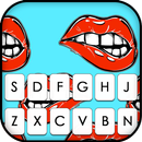 Тема для клавиатуры Lips Graffiti APK