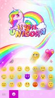 Keyboard - Colorful Unicorn Th اسکرین شاٹ 2