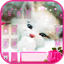 Live Cute Kitty Tema de teclad APK