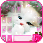 Thème clavier Live Cute Kitty icône