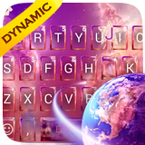 Live Sky Galaxy Keyboard Theme icon