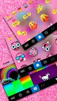 最新版、クールな Lol Glitter Surprise のテーマキーボード スクリーンショット 3