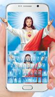 最新版、クールな Lord Jesus のテーマキーボード ポスター