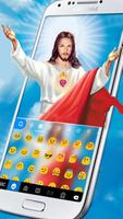 最新版、クールな Lord Jesus のテーマキーボード スクリーンショット 1