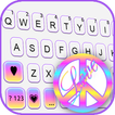 Love And Peace Tastaturhinterg