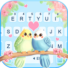 Фон клавиатуры Love Birds иконка