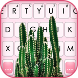 خلفية الكيبورد Love Cactus أيقونة