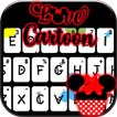 الكيبورد Love Cartoon Doodle