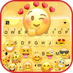 Love Emoji Gravity Tastaturhin