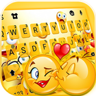 ikon Theme Love Emoji Party
