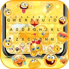 Fundo do Teclado Love Emojis G ícone