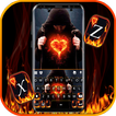 Fundo do Teclado Love Fire Man