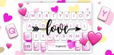 Love Hearts Arrow Keyboard The