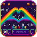 Love Is Love Tastaturhintergru APK