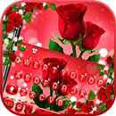 Love Red Rose Teclado APK