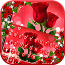 тема Love Red Rose APK
