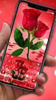 тема Love Red Rose постер