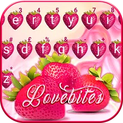 Love Red Strawberry Themen APK Herunterladen