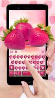 Love Red Strawberry Affiche