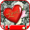 Thème de clavier Love Rose Hea