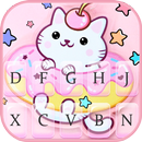 Lovely Cat Donuts Keyboard The APK