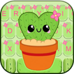 Lovely Cactus Keyboard Theme