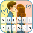 Lovely Cute Couple Tastatur-Th