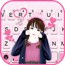 Fundo do Teclado Lovely Cute G APK