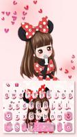 ชุดรูปแบบคีย์บอร์ด Lovely Bowk โปสเตอร์