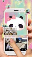 Lovely Bowknot Panda Ekran Görüntüsü 3