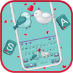 Lovely Birds Keyboard Backgrou