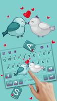 Fundo do Teclado Lovely Birds imagem de tela 1
