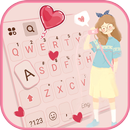 Lovely Girl Tema de teclado APK